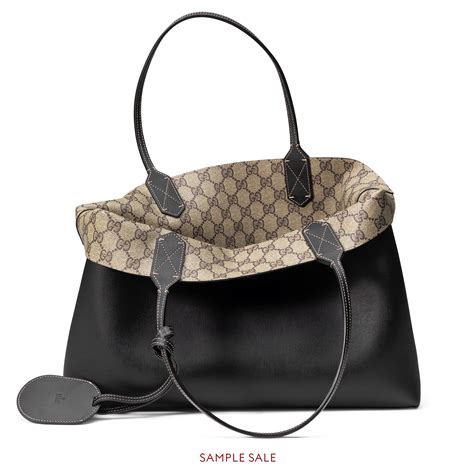 borsa gucci tela in blue|GUCCI BORSA TOTE BAG SHOPPER TELA “GG” e PELLE .